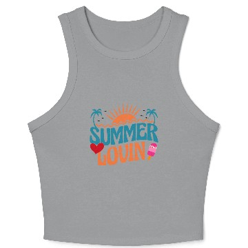 Discover Summer Fun Crop Tank Top
