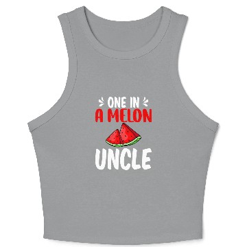 Discover One In A Melon Uncle Watermelon Family Crop Tank Top