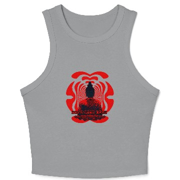 Discover Don't look back buddha Crop Tank Top