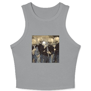 Discover Cantina Band Mos Eisley Crop Tank Top