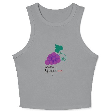 Discover Feel Grape X Great Crop Tank Top