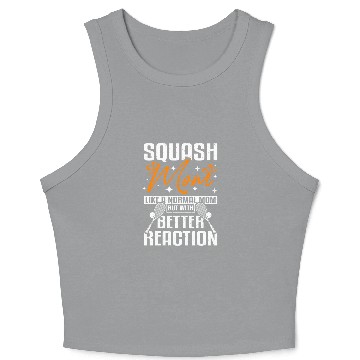 Discover Cool squash mom better reaction Crop Tank Top