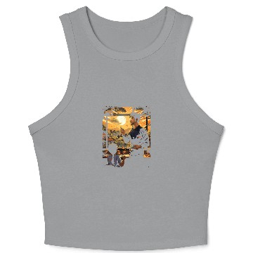 Discover Back to School Pre-K Kindergarten Teacher Student Crop Tank Top