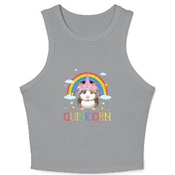 Discover Vector guinicorn Crop Tank Top for guinea pig lovers