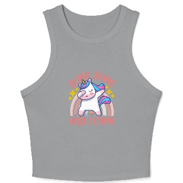 Discover Bling Bling Here I Come Crop Tank Top