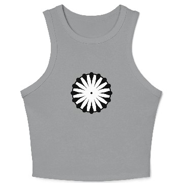 Discover CIRCLE WITH POINT Crop Tank Top