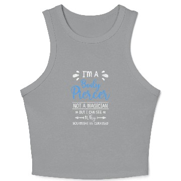 Discover Artist Stitch Profession Plug Crop Tank Top
