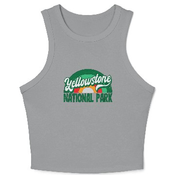 Discover YStone NationaPark Rainbow Crop Tank Top