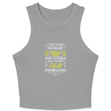 Discover Board Game Game Board Parlor Game Crop Tank Top