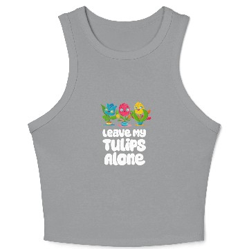 Discover Tulip Gardening Cute Crop Tank Top