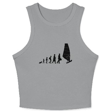Discover Evolution of Windsurfer Crop Tank Top
