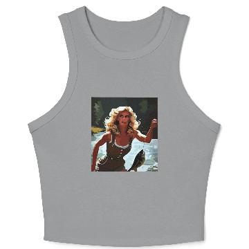 Discover fish Ssurprise Crop Tank Top