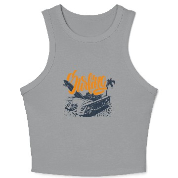 Discover Surfing collection Crop Tank Top