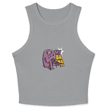 Discover Monkey Banana Crop Tank Top