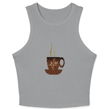Discover Original Coffee Love Crop Tank Top