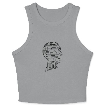 Discover AI Artificial Intelligence Robot AI Machines Crop Tank Top