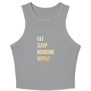 Discover Flathead Fish Eat Sleep Noodling Repeat Catfish Crop Tank Top