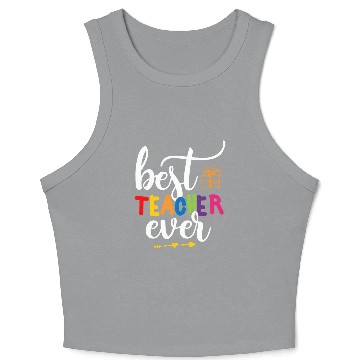 Discover Teacher Appreciation Crop Tank Top