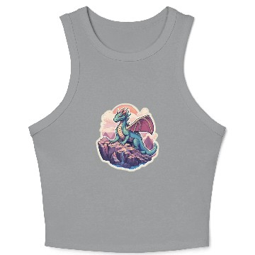 Discover Dragon Tamer Nostalgia Crop Tank Top