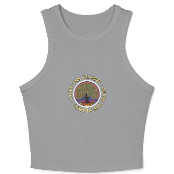 Discover Tree: detailed, relaxing, & positive Crop Tank Top