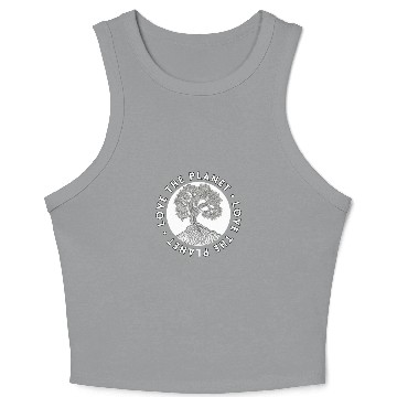 Discover Tree: detailed, relaxing, & positive Crop Tank Top
