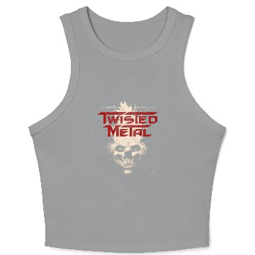 Discover Twisted Metal Sweet Tooth Crop Tank Top