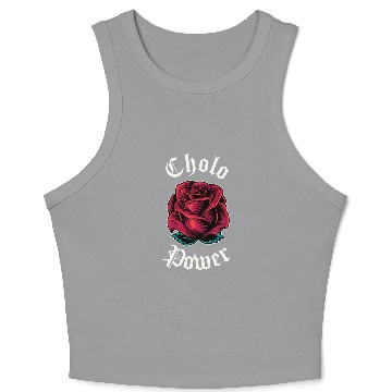 Discover Cholo Power Mecan Chicano Cholo For Cholo Crop Tank Top