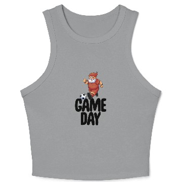 Discover Game Day Crop Tank Top