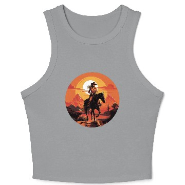Discover Wild West Journey Crop Tank Top
