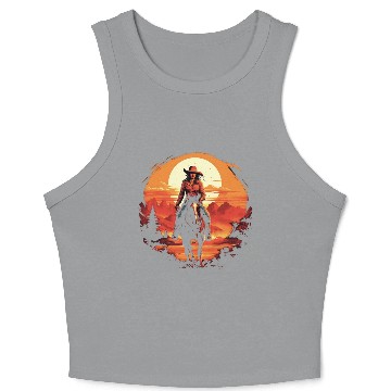 Discover Wild West Journey Crop Tank Top