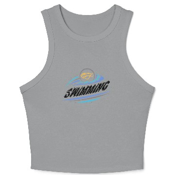 Discover Swimming In Summer Crop Tank Top