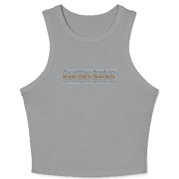 Discover Great Wave Aesthetic Crop Tank Top