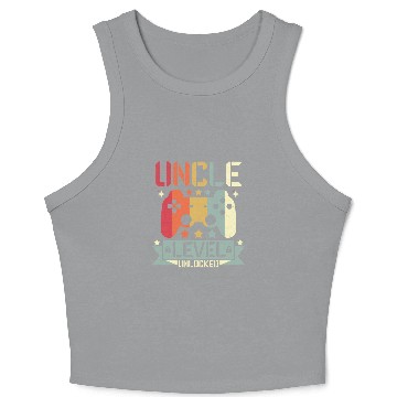 Discover UNCLE LEVEL UNLOCKED Crop Tank Top