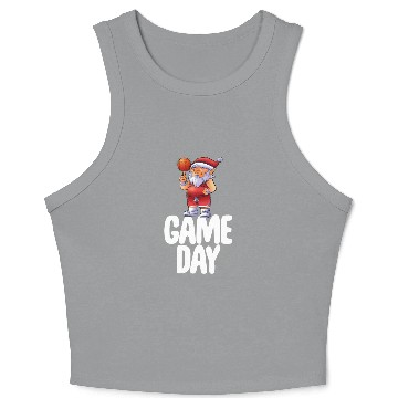 Discover Game Day Crop Tank Top