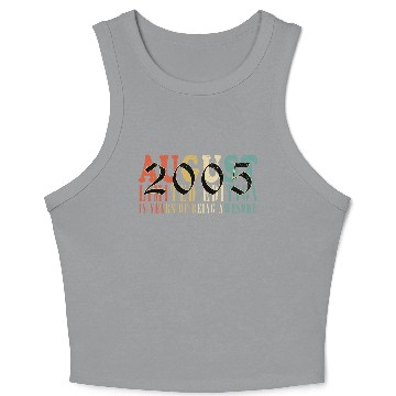 Discover august 2005 Anniversary august 2005 august Crop Tank Top