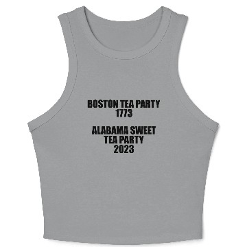 Discover Sweet Tea Party 2023 Crop Tank Top