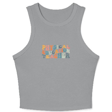 Discover Groovy Physical Education Teacher PE Teaching Crop Tank Top