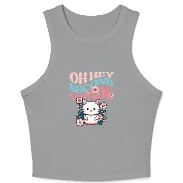 Discover OH HEY 2nd grade , second grade back to school Crop Tank Top