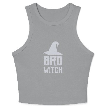 Discover Bad Witch Crop Tank Top