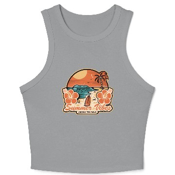 Discover SUMMER VIBES: Among the Wild Crop Tank Top