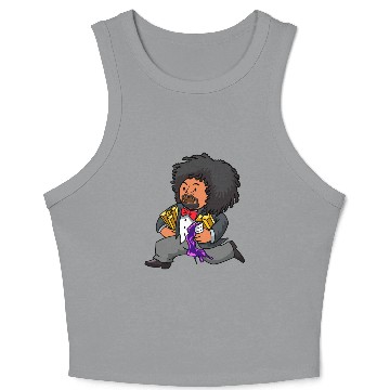 Discover Rich Man Running Crop Tank Top