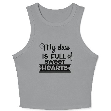 Discover Best teacher GIft Crop Tank Top