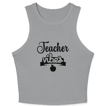 Discover Best teacher GIft Crop Tank Top
