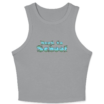 Discover Back to School Crop Tank Top