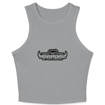 Discover There's Some Horrors In This House Crop Tank Top