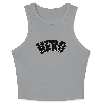 Discover Hero Crop Tank Top For Heroes