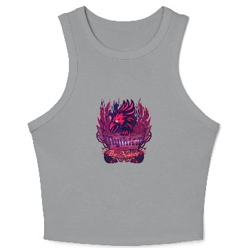 Discover Mythical By Nature Purple Phoenix Crop Tank Top