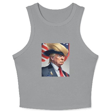 Discover donald trump Crop Tank Top