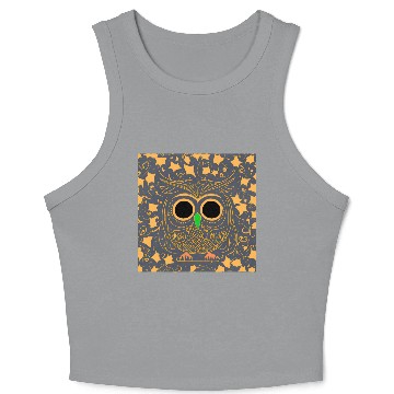 Discover Night Owl Crop Tank Top