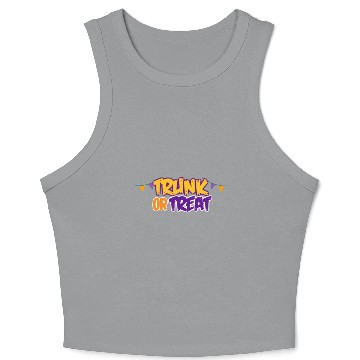 Discover Trunk or Treat Typography Crop Tank Top